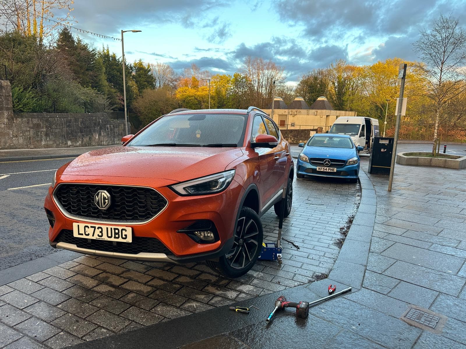 Professional tyre replacement at your doorstep